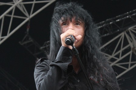 Joey Belladonna from Anthrax live in Amneville