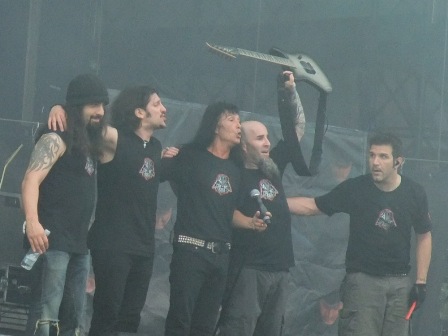 Anthrax thanks Bucharest