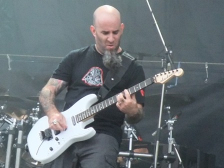 Scott Ian from Anthrax in Bucharest - Sonisphere 2010