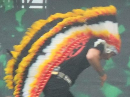 Indians! Joey Belladonna in Bucharest