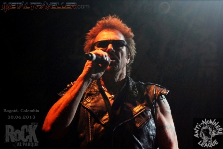 Anti-Nowhere League live Rock Al Parque Festival