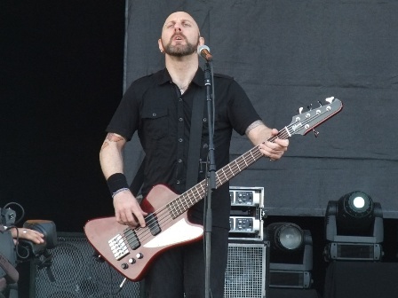 Glenn "G5" Gyorffy  - Anvil at the Hellfest in Clisson