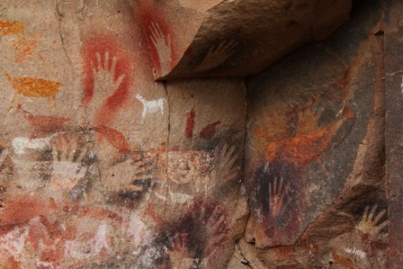 Hands in Cueva de las Manos