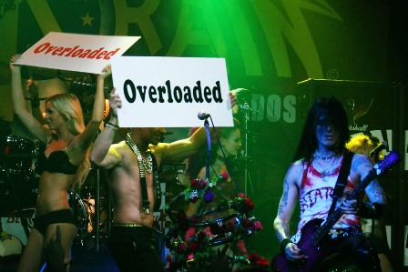 Blackrain playing Overloaded