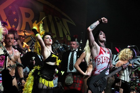 Party with Blackrain on stage