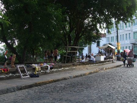 Street in Olinda, Brazil
