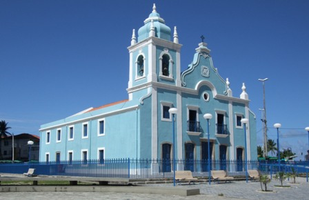 Blue Church of Boa Viagem, Recife, Brazil