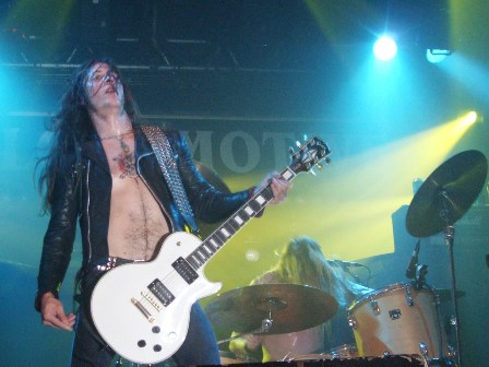Erik Almström from Bullet live in Paris, October 2008