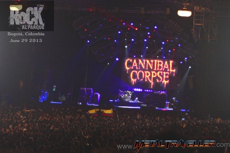 Cannibal Corpse at Rock Al Parque