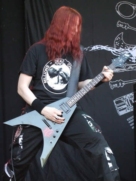 Carcass live at Sweden Rock Festival, Sweden, June 2008