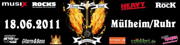 Shout It Out Loud Festival Poster