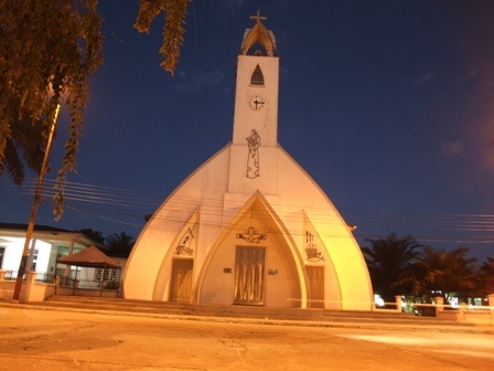 Catedral Nuestra Señora de la Paz (Cathedral Our Lady Of Peace) in Leticia, Colombia
