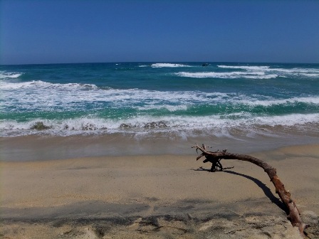 Pristine beach at Tayrona National Park, Colombia