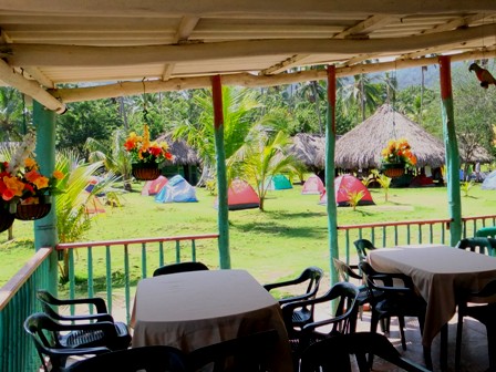 Finca El Paraíso campsite - Parque Nacional Tayrona