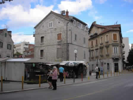 Streets in Split, Croatia