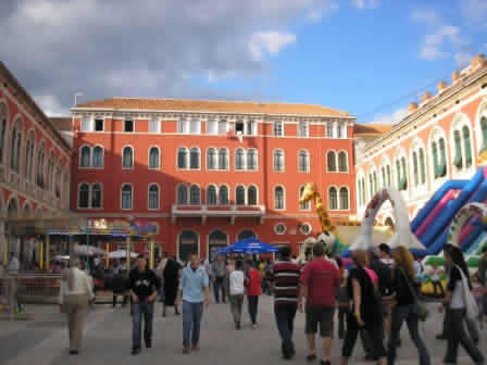 Republic Square or Trg Republike in Split 