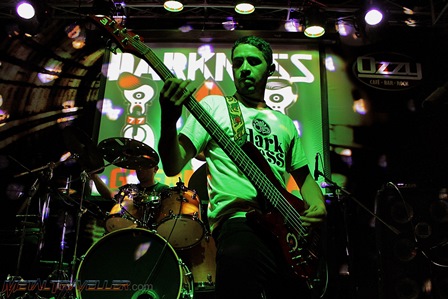 Jairo Buitrago on bass with Darkness