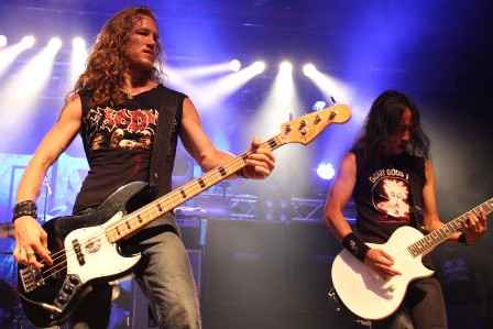 Damien Sisson and Ted Aguilar - Alcatraz Metal Festival Belgium