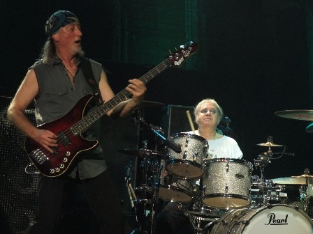 Deep Purple's soul and rythm section: Roger Glover and Ian Paice