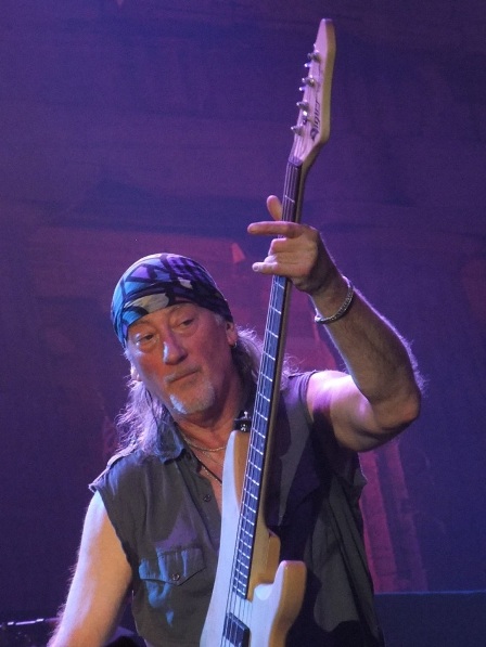 Roger Glover from Deep Purple live in Paris
