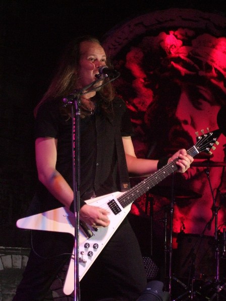 Dirk Sauer from Edguy - Live in Paris, France - January 12 2009