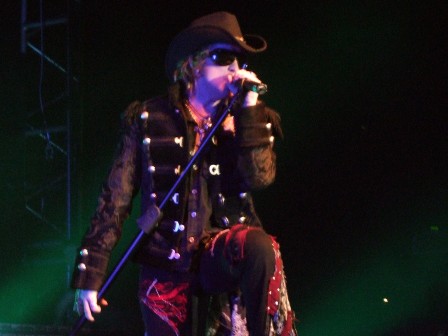 Tobias Sammet from Edguy - Live in Paris, France - January 12 2009
