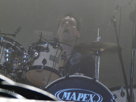 Felix Bohnke with Edguy live in Mons