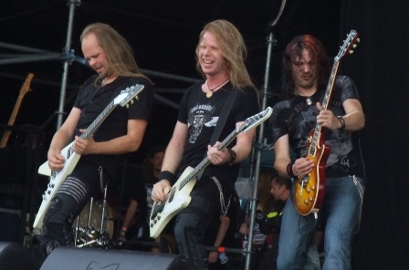 Dirk Sauer, Tobias Exxel and Jens Ludwig live in Monza, Italy