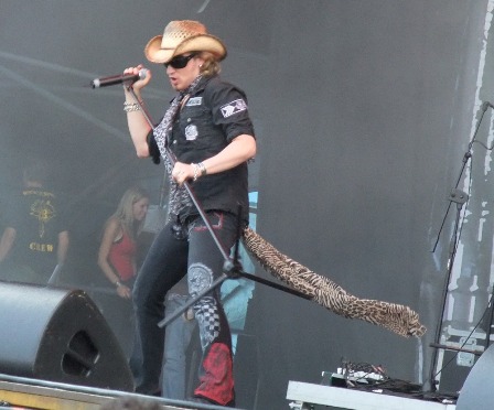 Tobias Sammet from Edguy live at the Gods Of Metal 2009