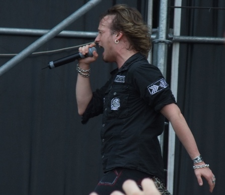 Tobias Sammet from Edguy live at the Gods Of Metal 2009