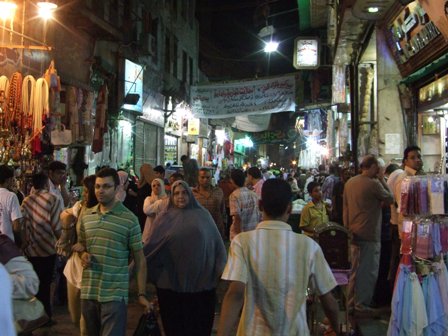 The Souk by night