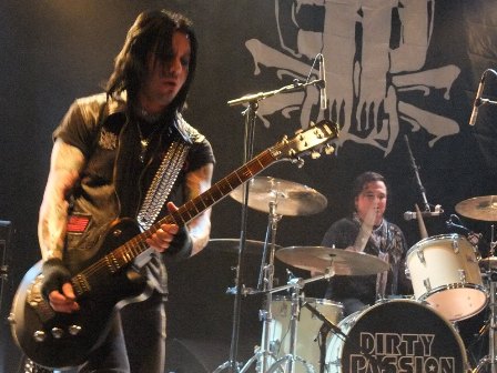 Michael Thomas and Chad Stewart from Faster Pussycat live in concert