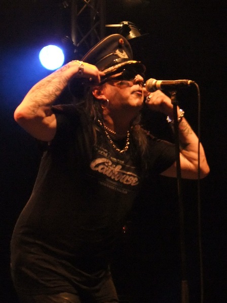 Taime Downe from Faster Pussycat live in concert