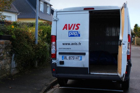 Truck rental with Avis