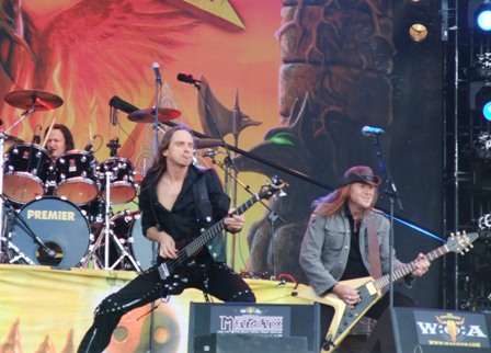 Alex Skolnick from Gamma Ray live at Wacken Open Air