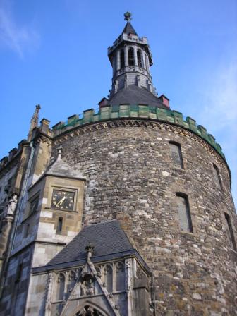 The City Hall Tower in Aachen