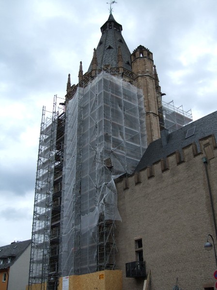 City Hall under restauration, Cologne, Germany
