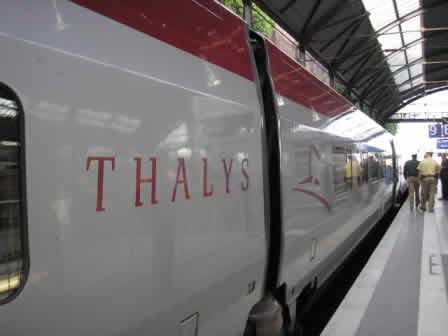 The Thalys Train in Aachen