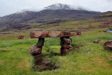 Ruins of Garðar in Igaliko