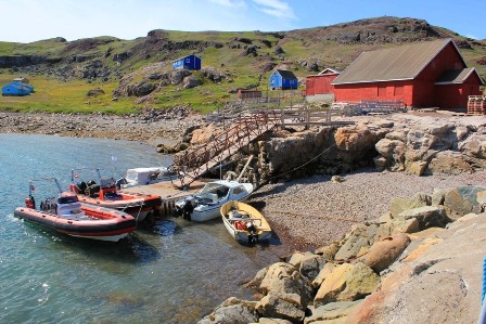 The harbour of Qassiarsuk