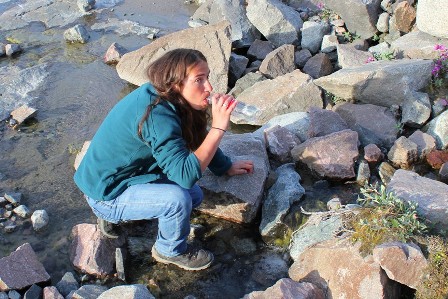 There's nothing like some really pure spring water from the glaciers of Greenland