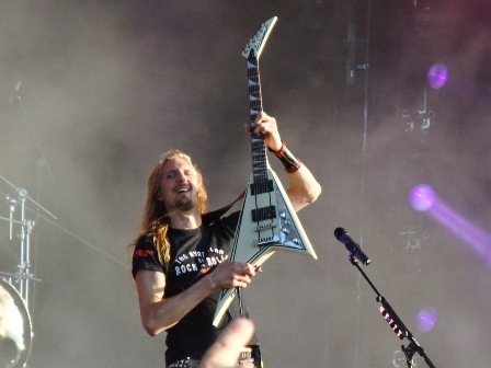 Oscar Dronjak in Wacken