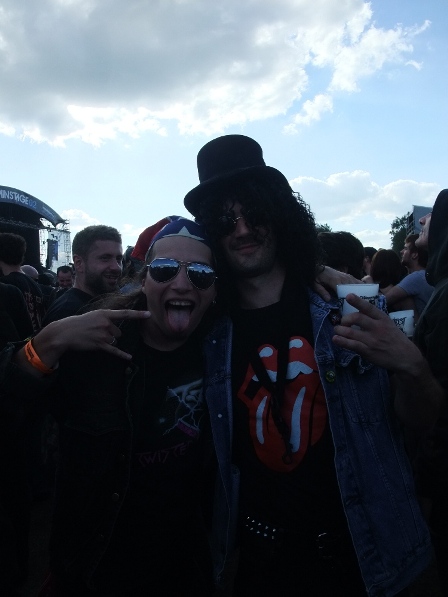 Metal Traveller and a Slash fan