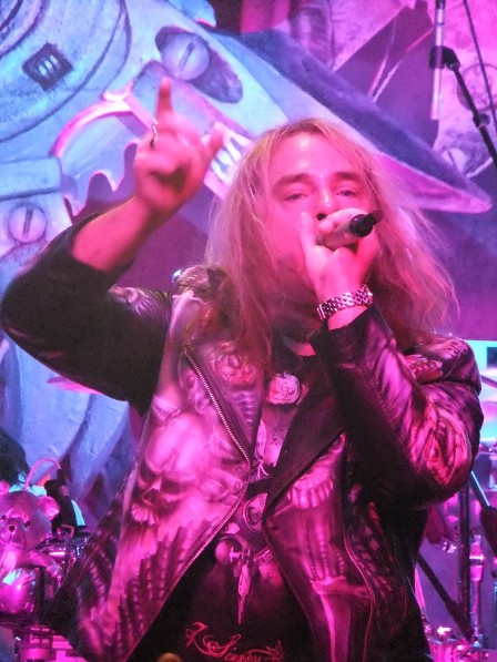 Andi Deris from Helloween live in Paris