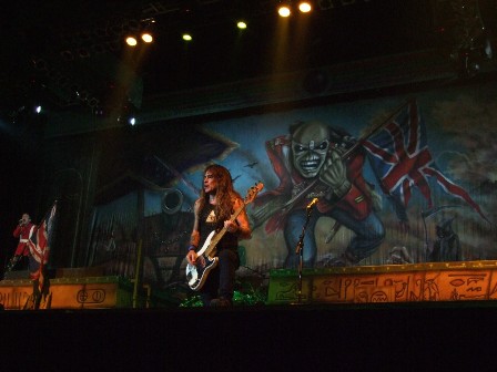 The Trooper: Bruce Dickinson and Steve Harris - Iron Maiden in Belgrade Arena, Serbia - February 10 2009