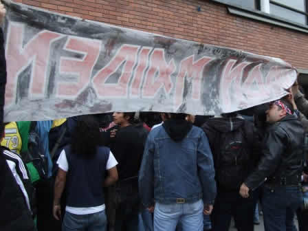 Waiting for Iron Maiden at El Dorado Airport, Bogotá