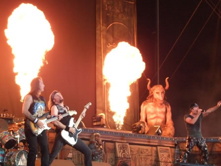 Iron Maiden playing The Number Of The Beast in Oslo, 2008