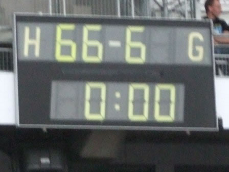 Is this the score from the last match played in the stadium??