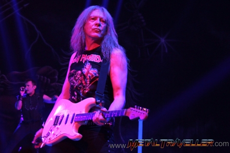 Janick Gers - Iron Maiden live in Canada