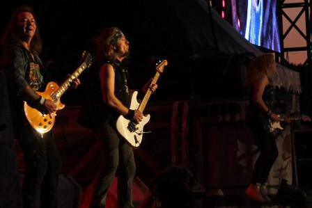 Iron Maiden: 3 guitars in Madrid